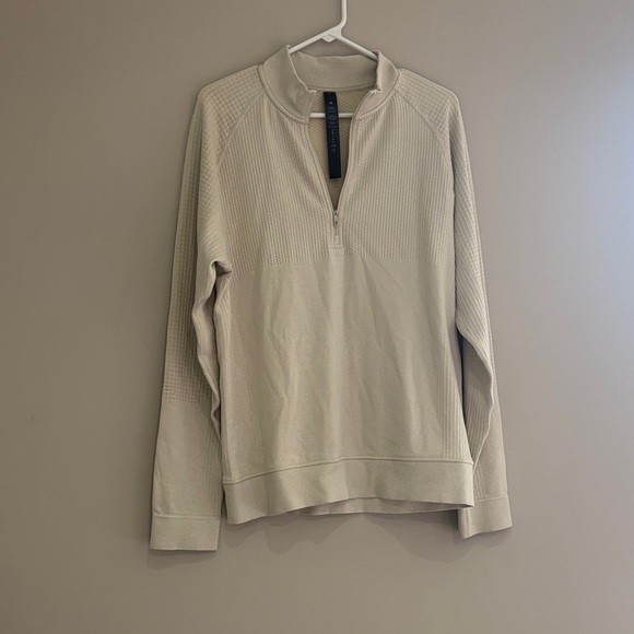 lululemon Engineered Warmth Merino Wool-Blend Half Zip sweater size medium